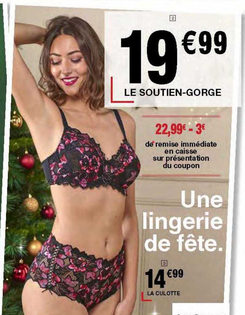 le soutien-gorge, la culotte