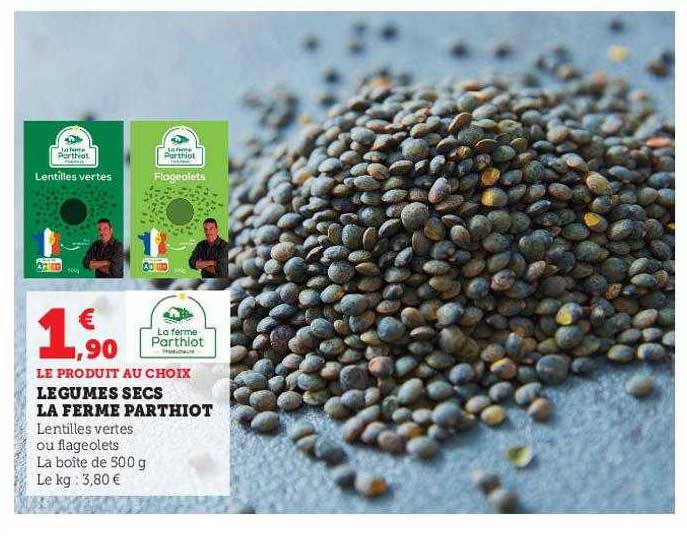 Légumes Secs La Ferme Parthiot