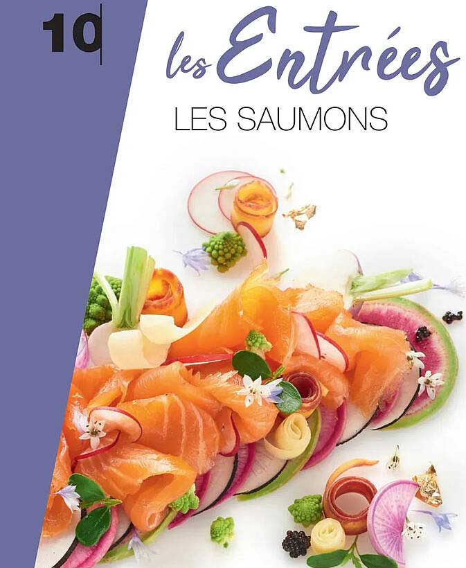 les entrées les saumons