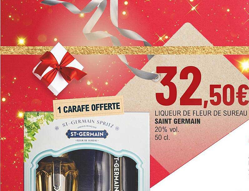 liqueur de fleur de sureau saint germain 20% vol.