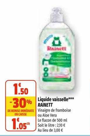 Liquide Vaisselle Rainett