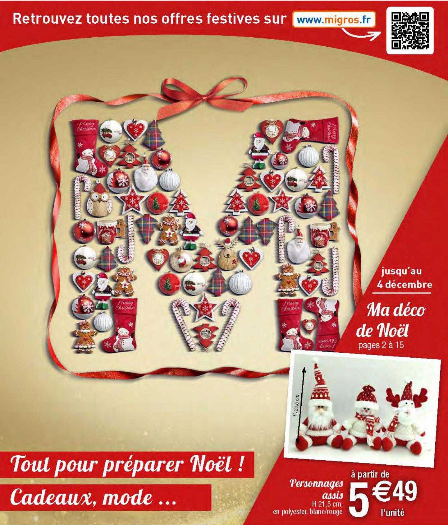 Ma Déco De Noël : Personnage Assis