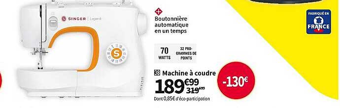 machine à coudre singer