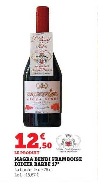 magra bendi framboise didier barbe 17°