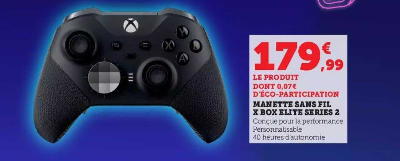 manette sans fil xbox elite series 2