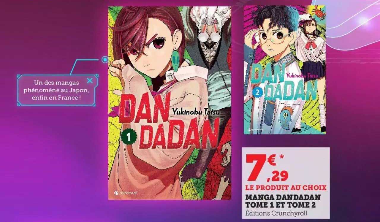 manga dandadan tome 1 et tome 2