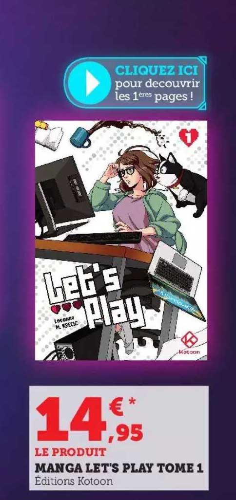 manga let's play tome 1