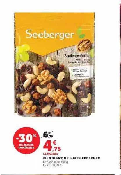 mendiant de luxe seeberger