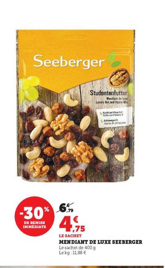 Mendiant De Luxe Seeberger