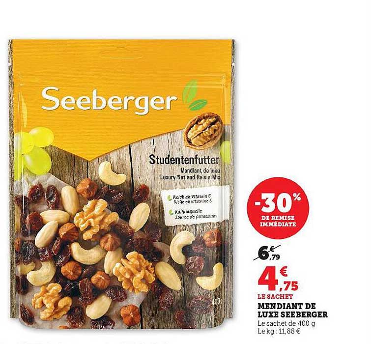 mendiant de luxe seeberger