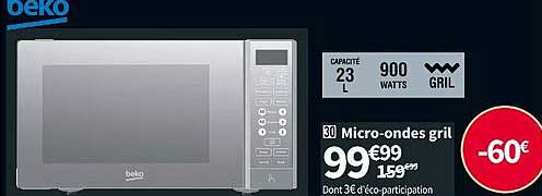 micro-ondes gril beko