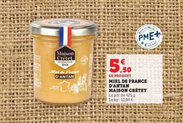miel de france d'antan maison crétet