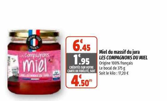 miel du massif du jura les compagnons du miel