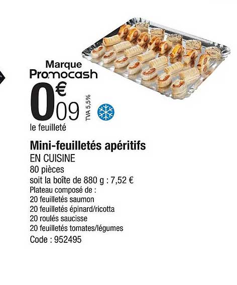 Mini-feuilletés Apéritifs En Cuisine