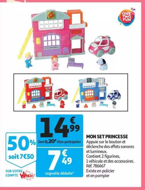 mon set princesse one two fun