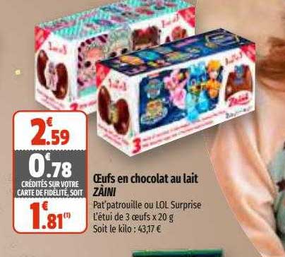 Oeufs En Chocolat Au Lait Zàini
