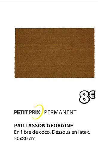 Paillasson Georgine