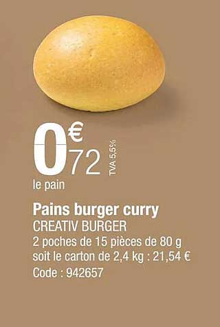 pains burger curry creativ burger