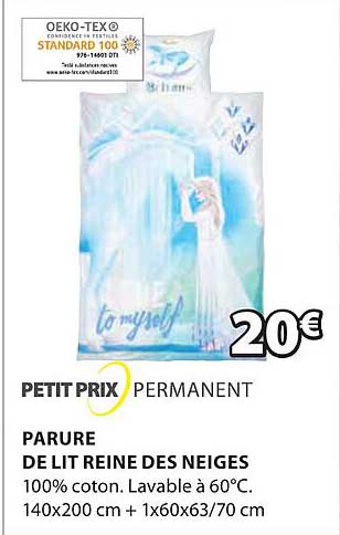 parure de lit reine des neiges