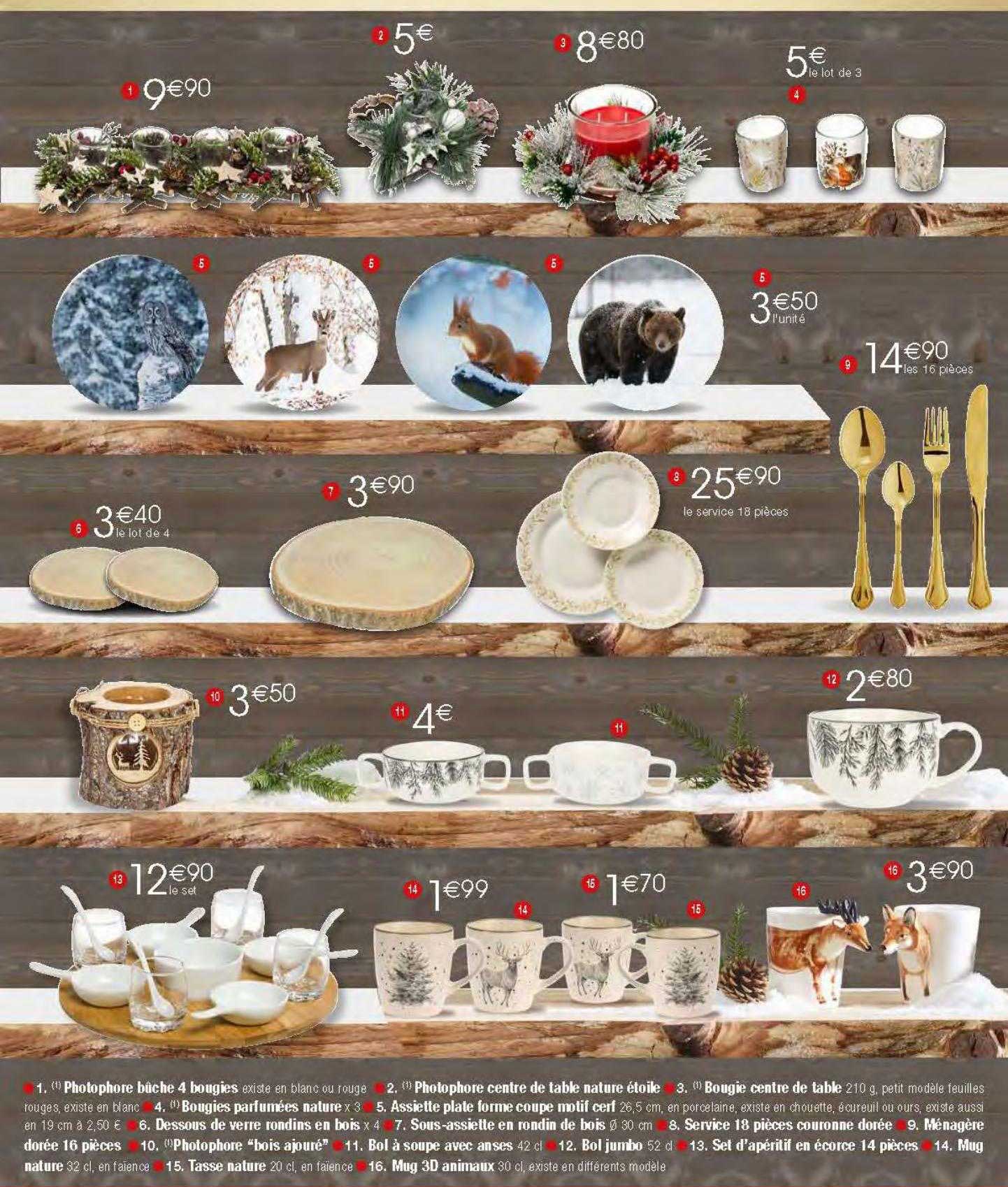 photophore bûche 4 bougies, photophore centre de table nature étoile, bougie centre de table, bougies parfumées nature, assiette plate forme coupe motif cerf , dessous de verre rodins en bois