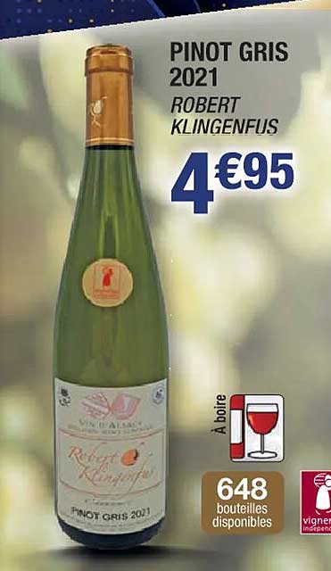 pinot gris 2021 robert klingenfus