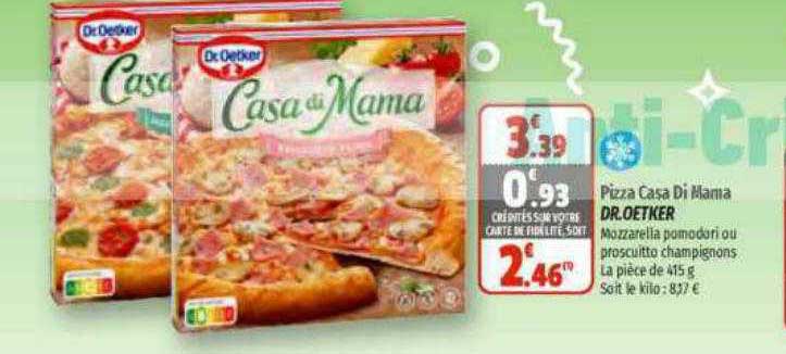 pizza casa di mama dr. oetker