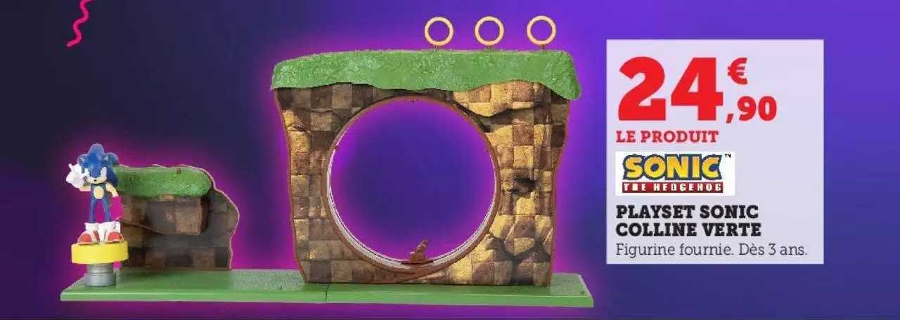 playset sonic colline verte