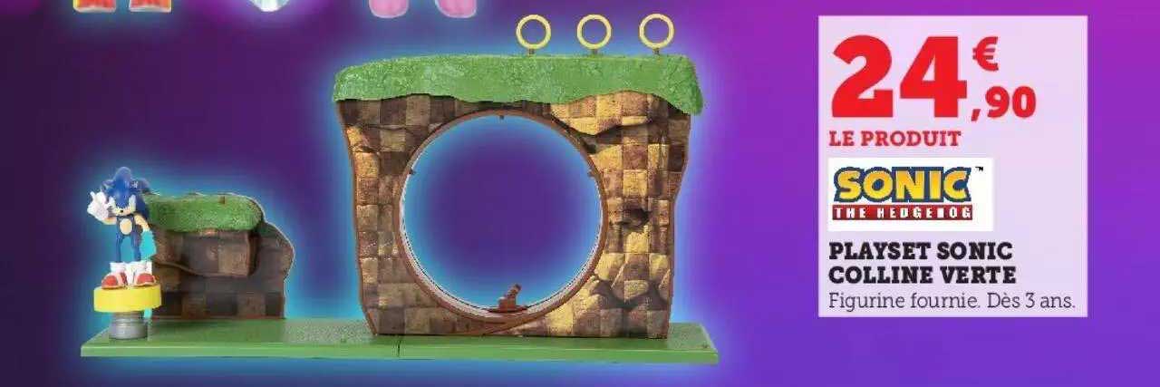 playset sonic colline verte