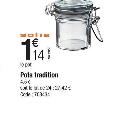 Pots Tradition Solia