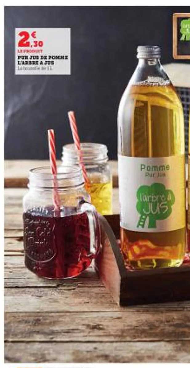 pur jus de pomme l'arbre à jus