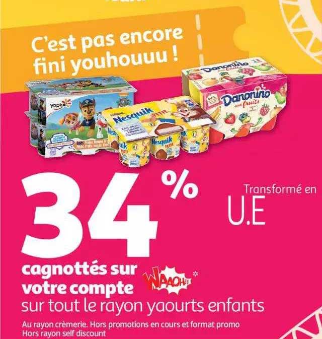 Rayon Yaourts Enfants