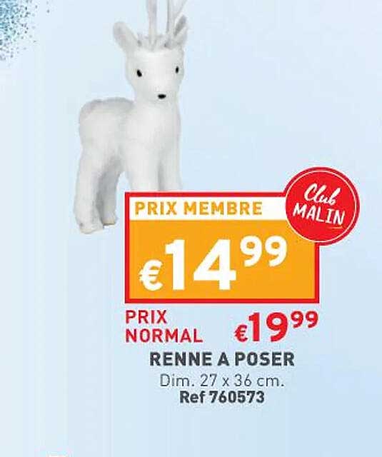 renne à poser