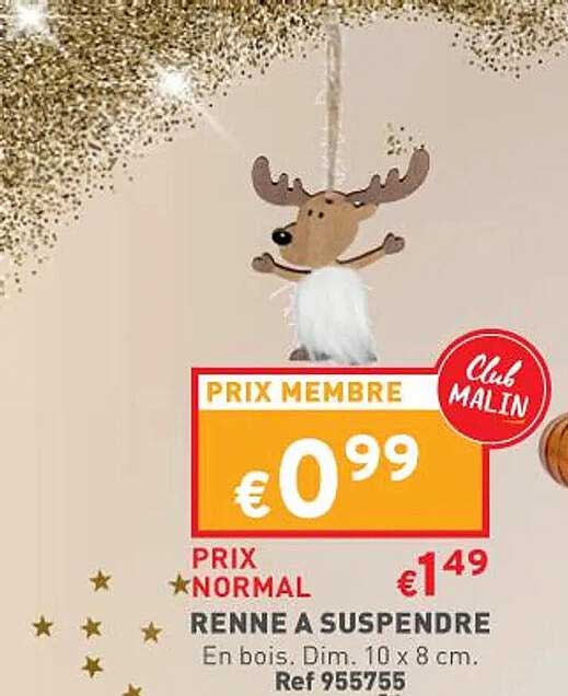renne à suspendre