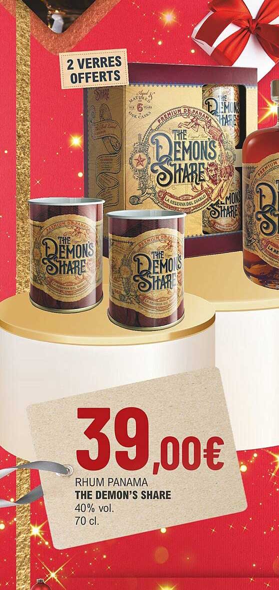 rhum panama the demon's share 40% vol.