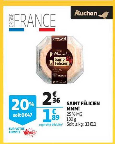 Saint Félicien Mmm!