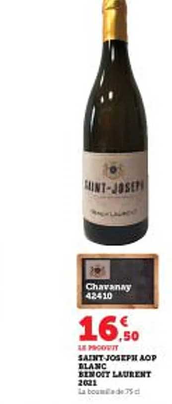saint-joseph aop blanc benoit laurent 2021