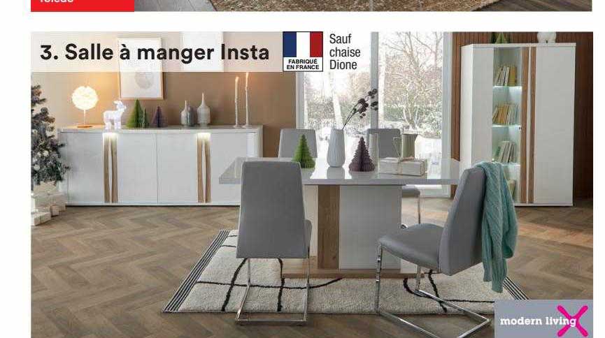 salle à manger insta modern living