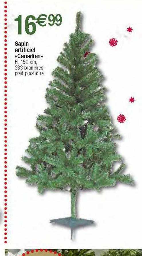 sapin artificiel "canadian"