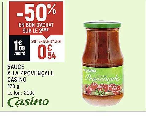Sauce à La Provençale Casino