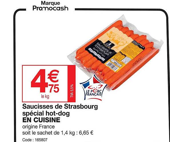 Saucisses De Strasbourg Spécial Hot-dog En Cuisine