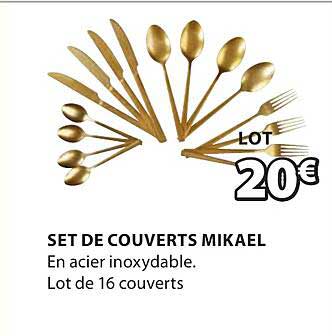 set de couverts mikael
