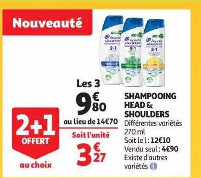 Shampooing Head & Shoulders
