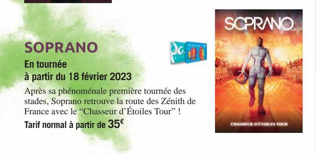 soprano - chasseur d'étoiles tour