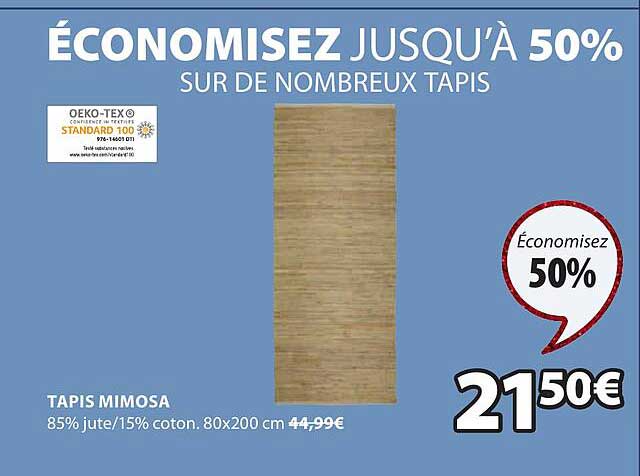 Tapis Mimosa