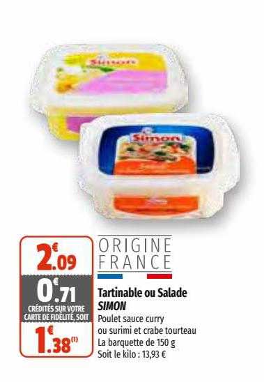 Tartinable Ou Salade Simon