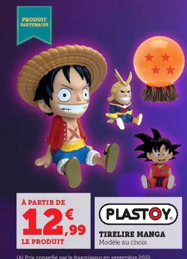 tirelire manga plastoy