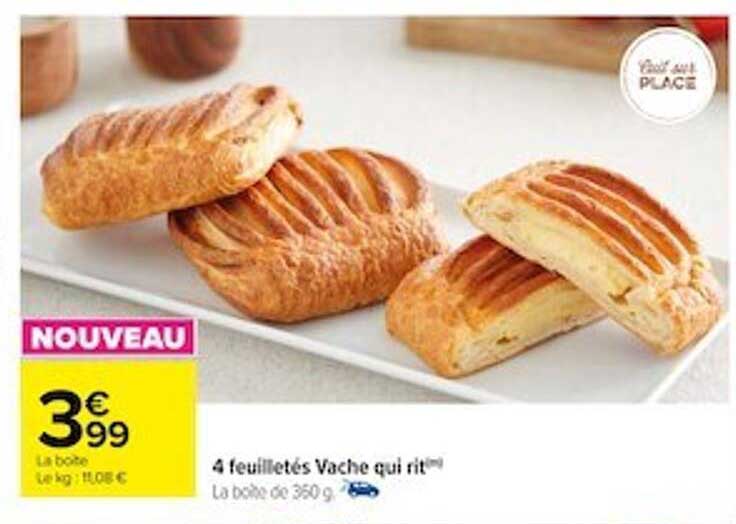 4 Feuilletés Vache Qui Rit