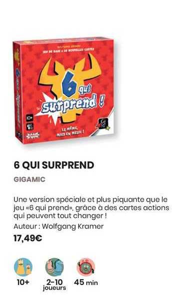 6 qui surprend - gigamic