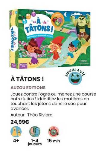 à tâtons ! auzou éditions