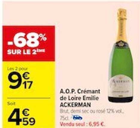 a.o.p. crémant de loire emilie ackerman